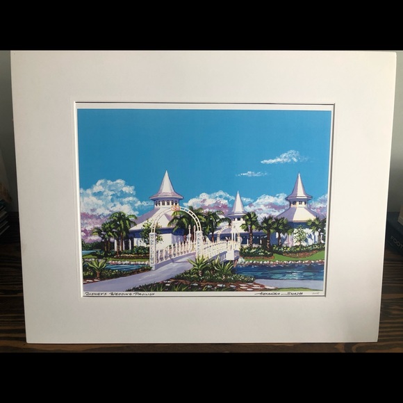 Disney’s Grand Floridian Wedding Pavilion Print - Picture 3 of 6